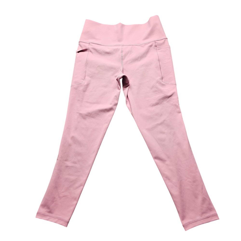 Athleta Salutation Stash 7/8 Tight Legging Medium Pink High Rise Yoga Workout